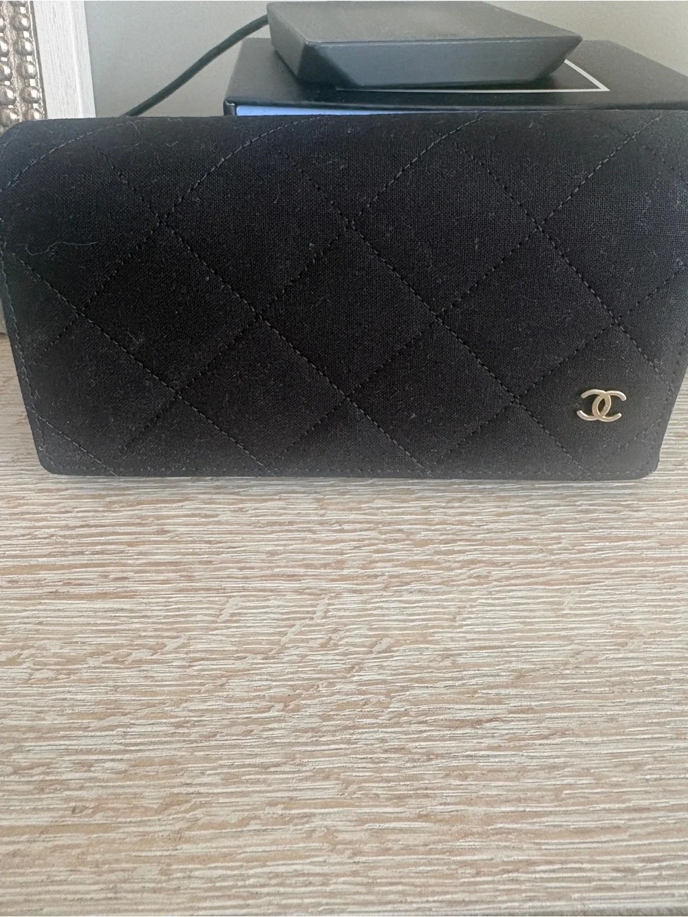 CHANEL Oversized Shield Sunglasses in Dark Brown and Black